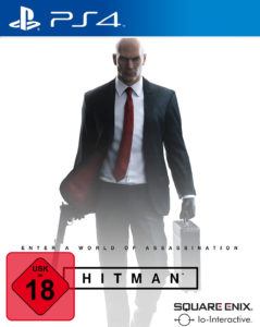 Hitman Front Cover PS4