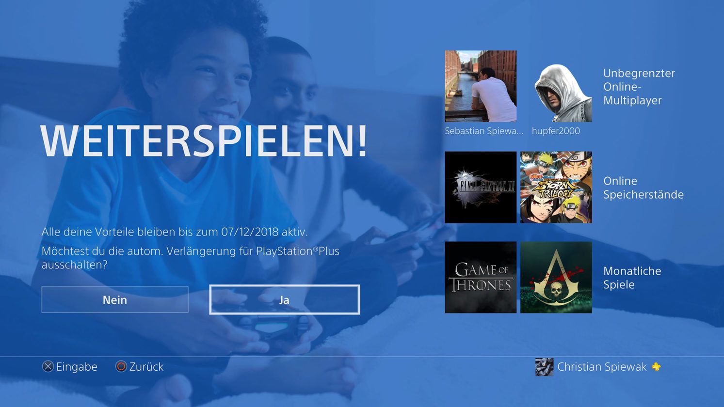 Automatische Verlängerung Ps Plus Deaktivieren