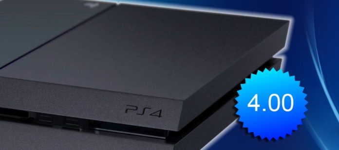 ps4 firmware 4.00